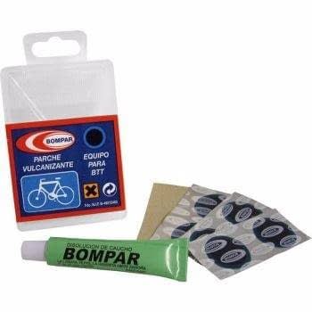 PARCHE Bici Tubeless Bompar - Set Di 5 Toppe In Seta 25 Mm: Kit Riparazione Per Copertoni Tubeless, Professionali E Resistenti